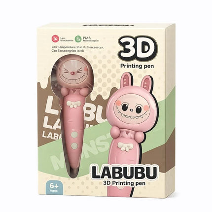 LABUBU 3D Printing Pen – Creative Drawing & DIY Craft Tool