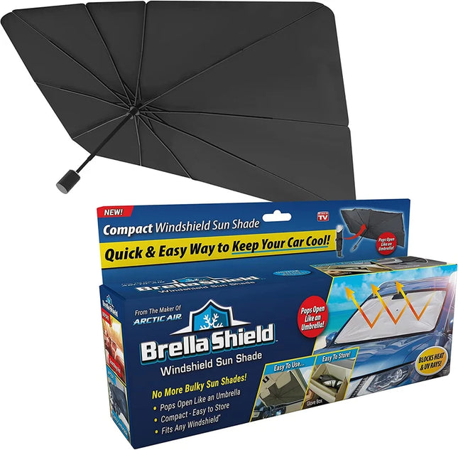 Car Windshield Sun Shade – Foldable UV & Heat Protection