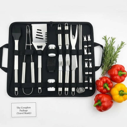 Professional BBQ Grill Tool Set Ⓢ