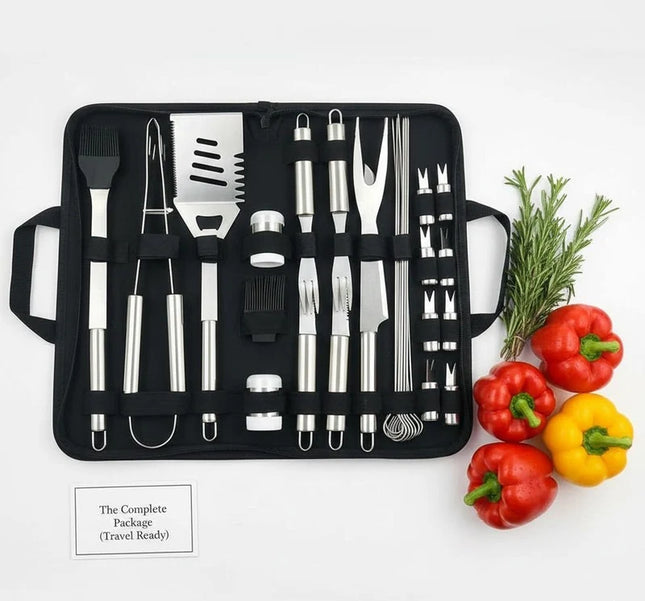 Professional BBQ Grill Tool Set Ⓢ