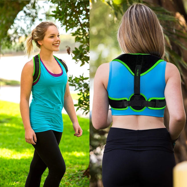 Magnetic Posture Corrector Belt – Adjustable Back Support
