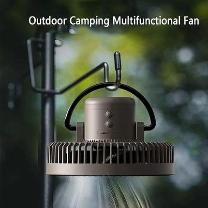 Outdoor Camping Fan – Portable Rechargeable Mini Fan